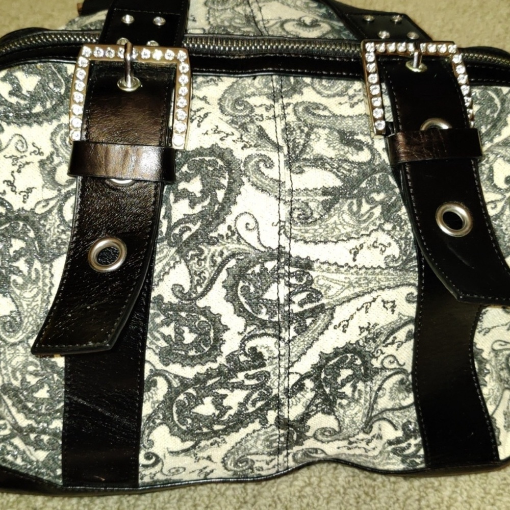 Ladies Flashy Charm and Luck Satchel Bag Purse